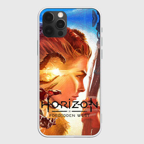 Чехол для iPhone 12 Pro Max с принтом Horizon Forbidden West в Санкт-Петербурге, Силикон |  | aloy | guerrilla games | horizon forbidden west | hunt | zero dawn | горизонт | запретный запад | игры | нулевой рассвет | охота | элой