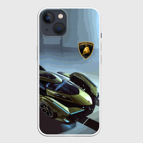 Чехол для iPhone 13 с принтом Lamborghini в Санкт-Петербурге,  |  | bolide | car | italy | lamborghini | motorsport | power.prestige | автомобиль | автоспорт | болид | италия | ламборгини | мощь | престиж