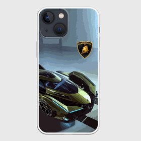 Чехол для iPhone 13 mini с принтом Lamborghini в Санкт-Петербурге,  |  | bolide | car | italy | lamborghini | motorsport | power.prestige | автомобиль | автоспорт | болид | италия | ламборгини | мощь | престиж