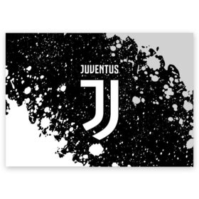 Поздравительная открытка с принтом JUVENTUS / ЮВЕНТУС в Санкт-Петербурге, 100% бумага | плотность бумаги 280 г/м2, матовая, на обратной стороне линовка и место для марки
 | Тематика изображения на принте: ball | club | dtynec | foot | football | italy | juventus | logo | ronaldo | sport | team | дибала | италия | клуб | лого | логотип | логотипы | огмутегы | роналдо | сборная | символ | символы | спорт | форма | футбол | футболист | футболисту | 