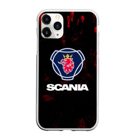 Чехол для iPhone 11 Pro Max матовый с принтом Scania в Санкт-Петербурге, Силикон |  | scania | автобус | грузовик | дальнобой | дальнобойщик | лев | скания | фура | шведское авто