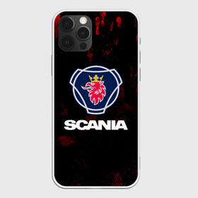 Чехол для iPhone 12 Pro Max с принтом Scania в Санкт-Петербурге, Силикон |  | Тематика изображения на принте: scania | автобус | грузовик | дальнобой | дальнобойщик | лев | скания | фура | шведское авто