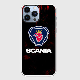 Чехол для iPhone 13 Pro Max с принтом Scania в Санкт-Петербурге,  |  | scania | автобус | грузовик | дальнобой | дальнобойщик | лев | скания | фура | шведское авто