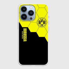 Чехол для iPhone 13 Pro с принтом Borussia Dortmund в Санкт-Петербурге,  |  | borussia | bvb | dortmund | fifa | football | soccer | uefa | боруссия | германия | клуб | лига | матч | мяч | спорт | уефа | фифа | футбол | шмельцер