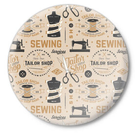 Значок с принтом sewing в Санкт-Петербурге,  металл | круглая форма, металлическая застежка в виде булавки | handmade | иголка | инструменты для шитья | хэндмэйд | швея | шить