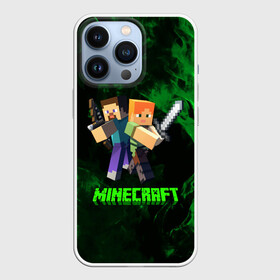 Чехол для iPhone 13 Pro с принтом Minecraft   Майнкрфт в Санкт-Петербурге,  |  | craft | creeper | dungeon | dungeons | earth | game | logo | mine | minecraft | mobile | online | дунгеонс | земля | зомби | игра | крипер | лого | майкрафт | майнкрафт | мобайл | онлайн | подземелье | подземелья