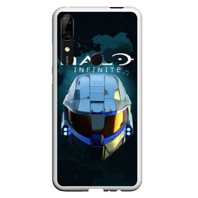 Чехол для Honor P Smart Z с принтом Halo Infinite в Санкт-Петербурге, Силикон | Область печати: задняя сторона чехла, без боковых панелей | fp | halo | halo infinite | master chief | microsoft | skull | игра | мастер чиф | сияние | спартанец 117 | череп | шутер