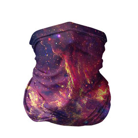 Бандана-труба 3D с принтом Огненный разлом в Санкт-Петербурге, 100% полиэстер, ткань с особыми свойствами — Activecool | плотность 150‒180 г/м2; хорошо тянется, но сохраняет форму | арт | желтый | звёзды | космос | красный | облако | синий | сияние | фиолетовый | яркие цвета