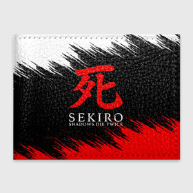 Обложка для студенческого билета с принтом Sekiro: Shadows Die Twice 12 в Санкт-Петербурге, натуральная кожа | Размер: 11*8 см; Печать на всей внешней стороне | sekiro | shadows | логотип | секиро | япония