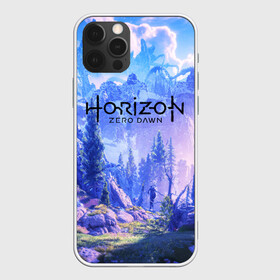 Чехол для iPhone 12 Pro с принтом Horizon Zero Dawn в Санкт-Петербурге, силикон | область печати: задняя сторона чехла, без боковых панелей | aloy | antasy girl | art | artwork | digital art | fantasy | horizon | horizon: zero dawn | landscape | tallneck | warrior fantasy | weapon | zero dawn