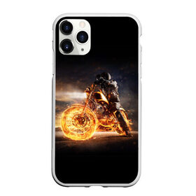 Чехол для iPhone 11 Pro Max матовый с принтом Flame в Санкт-Петербурге, Силикон |  | fire | flame | helmet | motorcycle | night | racer | гонщик | мотоцикл | ночь | огонь | пламя | шлем