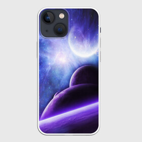 Чехол для iPhone 13 mini с принтом Неоновый Космос в Санкт-Петербурге,  |  | galaxy | nasa | nebula | space | star | абстракция | вселенная | галактика | звезда | звезды | космический | наса | планеты