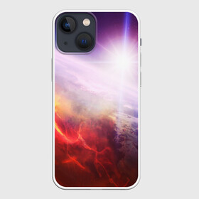 Чехол для iPhone 13 mini с принтом Звезды в неоне в Санкт-Петербурге,  |  | galaxy | nasa | nebula | space | star | абстракция | вселенная | галактика | звезда | звезды | космический | наса | планеты