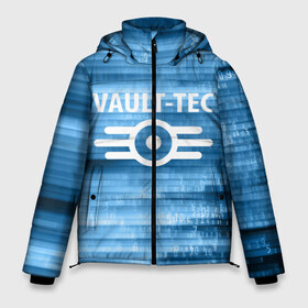 Мужская зимняя куртка 3D с принтом VAULT-TEC в Санкт-Петербурге, верх — 100% полиэстер; подкладка — 100% полиэстер; утеплитель — 100% полиэстер | длина ниже бедра, свободный силуэт Оверсайз. Есть воротник-стойка, отстегивающийся капюшон и ветрозащитная планка. 

Боковые карманы с листочкой на кнопках и внутренний карман на молнии. | bethesda | bethesda game studios | fallout | fallout 4 | game | vault   tec | vault boy | игры | постапокалипсис | убежище 101