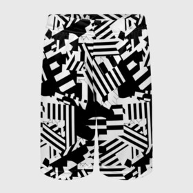 Детские спортивные шорты 3D с принтом Хаотичные линии в Санкт-Петербурге,  100% полиэстер
 | пояс оформлен широкой мягкой резинкой, ткань тянется
 | абстракция | белое | геометрические абстракции | геометрия | кляксы | линии | полоски | полосы | пятна | узоры | хаос | хаотичные линии | черно белое | чернобелое | черное | черные линии