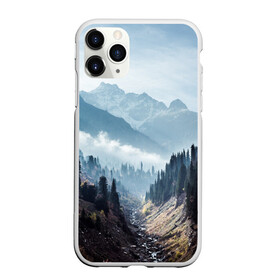 Чехол для iPhone 11 Pro Max матовый с принтом Горы в Санкт-Петербурге, Силикон |  | гора | горы | дерево | деревья | облака | овраг | овраги | пейзаж | природа | туман | тучи | холм | холмы