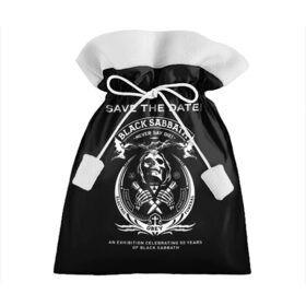 Подарочный 3D мешок с принтом The End World Tour в Санкт-Петербурге, 100% полиэстер | Размер: 29*39 см | black sabbath | black sabbath 