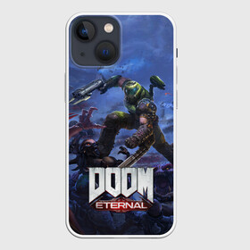 Чехол для iPhone 13 mini с принтом Doom Eternal The Ancient Gods в Санкт-Петербурге,  |  | demon | dlc | doom | doom slayer | doomguy | eternal | games | the ancient gods | демон | древние боги | дум | игры | палач рока