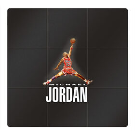 Магнитный плакат 3Х3 с принтом MICHAEL JORDAN в Санкт-Петербурге, Полимерный материал с магнитным слоем | 9 деталей размером 9*9 см | jordan | michael | michael jordan | nba | баскетбол | баскетболист | джордан | защитник | майкл | майкл джордан | нба