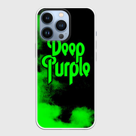 Чехол для iPhone 13 Pro с принтом Deep Purple в Санкт-Петербурге,  |  | deep purple | альбом | гловер | группа | дееп | деп | ди | дип | диперпл | дипперпл | иэн гиллан | иэн пэйс | лого | логотип | метал | морс | пепл | перпл | прогрессивный | психоделический | рок | символ | хард