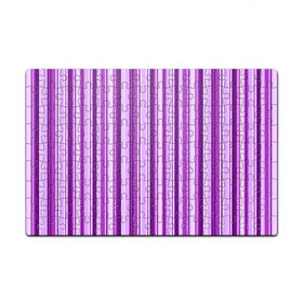 Пазл магнитный 126 элементов с принтом Фиолетово-чёрные полосы в Санкт-Петербурге, полимерный материал с магнитным слоем | 126 деталей, размер изделия —  180*270 мм | Тематика изображения на принте: вертикальные полосы | вертикальный рисунок | линии | полосы | розовый | светлый | темный | фиолетовый | черный
