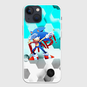 Чехол для iPhone 13 mini с принтом SONIC DAB в Санкт-Петербурге,  |  | hedgehog | metal sonic | silver | silver the hedgehog | sonic | sonic boom | sonic the hedgehog | ёж сонник | игры | соник | фильмы