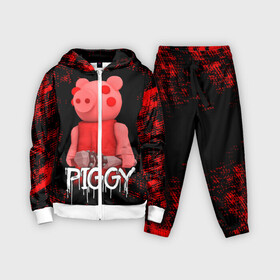 Детский костюм 3D с принтом ROBLOX PIGGY   СВИНКА ПИГГИ в Санкт-Петербурге,  |  | pig | piggy | roblox | игра | компьютерная игра | логотип | онлайн | онлайн игра | пигги | поросенок | роблакс | роблокс | свинка | свинья