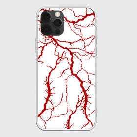Чехол для iPhone 12 Pro Max с принтом Сосуды в Санкт-Петербурге, Силикон |  | абстрактные | алые | артерии | вены | ветки | волны | врач | гроза | доктор | красные | кровавый | кровь | линии | медик | медицинские | молния | мышцы | нити | паутина | полосы | сердце | сетка | сосуды