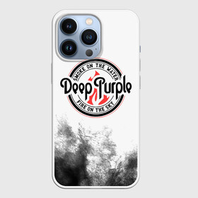 Чехол для iPhone 13 Pro с принтом Deep Purple в Санкт-Петербурге,  |  | deep purple | альбом | гловер | группа | дееп | деп | ди | дип | диперпл | дипперпл | иэн гиллан | иэн пэйс | лого | логотип | метал | морс | пепл | перпл | прогрессивный | психоделический | рок | символ | хард