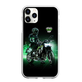 Чехол для iPhone 11 Pro матовый с принтом Kawasaki Ninja Cup в Санкт-Петербурге, Силикон |  | cup | helmet | japan | kawasaki | motorcycle | night | ninja | racer | гонщик | кубок | мотоцикл | ночь | шлем | япония