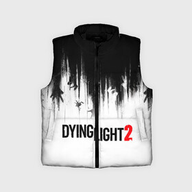 Детский жилет утепленный 3D с принтом Dying Light 2 в Санкт-Петербурге,  |  | 2 | 2021 | dying light | light | logo | techland | игра | красный | кровь | лого | логотип