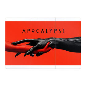 Магнитный плакат 3Х2 с принтом Американская История Ужасов в Санкт-Петербурге, Полимерный материал с магнитным слоем | 6 деталей размером 9*9 см | 