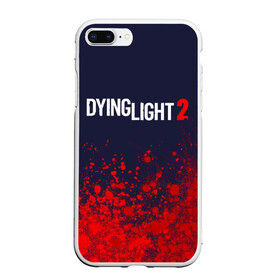 Чехол для iPhone 7Plus/8 Plus матовый с принтом DYING LIGHT 2 ДАИНГ ЛАЙТ в Санкт-Петербурге, Силикон | Область печати: задняя сторона чехла, без боковых панелей | Тематика изображения на принте: dying | dying light 2 | dyinglight 2 | dyinglight2 | game | games | horror | light | survival | zombie | выживание | даинг | даинг лайт 2 | даинглайт 2 | даинглайт2 | зомби | игра | игры | лайт | лого | логотип | логотипы | свет | символ | символы