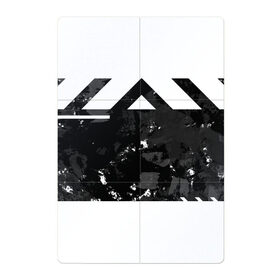 Магнитный плакат 2Х3 с принтом Гранж-абстакция в Санкт-Петербурге, Полимерный материал с магнитным слоем | 6 деталей размером 9*9 см | абстракция | геометрия | гранж | грязь | черно белый