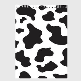 Скетчбук с принтом COW PRINT в Санкт-Петербурге, 100% бумага
 | 48 листов, плотность листов — 100 г/м2, плотность картонной обложки — 250 г/м2. Листы скреплены сверху удобной пружинной спиралью | animals | cow | cow print | корова | коровий принт