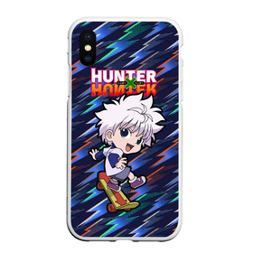 Чехол для iPhone XS Max матовый с принтом Киллуа Hunter x Hunter в Санкт-Петербурге, Силикон | Область печати: задняя сторона чехла, без боковых панелей | anime | hunter | hunter x hunter | killua | zoldyck | аниме | зодиак | охотник | охотники