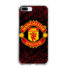 Чехол для iPhone 7Plus/8 Plus матовый с принтом MANCHESTER UNITED. в Санкт-Петербурге, Силикон | Область печати: задняя сторона чехла, без боковых панелей | Тематика изображения на принте: fc | football | football club | manchester united | sport | английский профессиональный футбольный клуб | манчестер юнайтед | спорт | уефа | униформа | фирменные цвета | фк | футбол | футбольный клуб