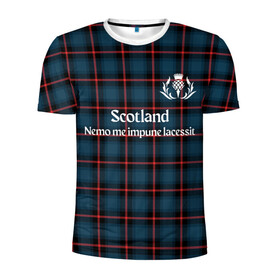 Мужская футболка 3D спортивная с принтом Шотландия в Санкт-Петербурге, 100% полиэстер с улучшенными характеристиками | приталенный силуэт, круглая горловина, широкие плечи, сужается к линии бедра | england | scotland | англия | великобритания | волынка | девиз | килт | клан | клетка | королевство | шотландия | шотландка