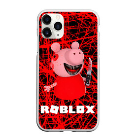 Чехол для iPhone 11 Pro матовый с принтом Roblox piggy Свинка Пигги в Санкт-Петербурге, Силикон |  | game | gamer | logo | minecraft | piggi | roblox | simulator | игра | конструктор | лого | пигги | свинья | симулятор | строительство | фигура