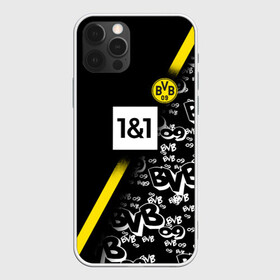 Чехол для iPhone 12 Pro с принтом Dortmund 2020/2021 ФОРМА в Санкт-Петербурге, силикон | область печати: задняя сторона чехла, без боковых панелей | 09 | borussia | borussia dortmund | bvb | bvb 09 | dortmund | fc | football club | sport | боруссия | дортмунд | спортивные | униформа | фирменые цвета | фк | футбольный клуб