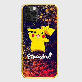 Чехол для iPhone 12 Pro Max с принтом ПИКАЧУ PIKACHU в Санкт-Петербурге, Силикон |  | anime | manga | pikachu | pokemon | pokemons | аниме | детектив | кино | манга | мультфилтфильм | муьлт | пикачу | покемон | покемоны | фильм