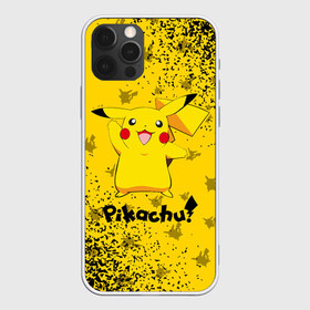 Чехол для iPhone 12 Pro Max с принтом ПИКАЧУ PIKACHU в Санкт-Петербурге, Силикон |  | anime | manga | pikachu | pokemon | pokemons | аниме | детектив | кино | манга | мультфилтфильм | муьлт | пикачу | покемон | покемоны | фильм