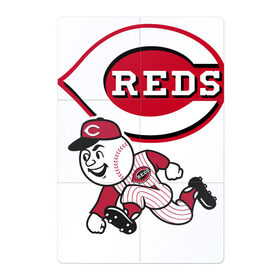 Магнитный плакат 2Х3 с принтом Cincinnati reds в Санкт-Петербурге, Полимерный материал с магнитным слоем | 6 деталей размером 9*9 см | baseball | cincinnati | gamer | reds | sport | team | usa | бейсбол | игрок | спорт | сша | цинциннати