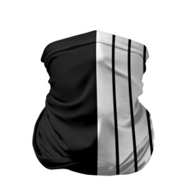 Бандана-труба 3D с принтом Dark knite в Санкт-Петербурге, 100% полиэстер, ткань с особыми свойствами — Activecool | плотность 150‒180 г/м2; хорошо тянется, но сохраняет форму | artwork | dark knite | two face | линии | полоски