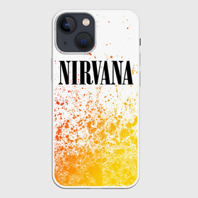 Чехол для iPhone 13 mini с принтом NIRVANA   НИРВАНА в Санкт-Петербурге,  |  | band | cobain | face | kurt | logo | music | nirvana | rock | rocknroll | группа | кобейн | курт | лого | логотип | музыка | музыкальная | нирвана | рожица | рок | рокнролл | символ