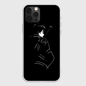 Чехол для iPhone 12 Pro Max с принтом Кирито в Санкт-Петербурге, Силикон |  | art | asuna | kazuto | kirito | online | sao | sword | yuuki | асуна | кадзуто | кирито | мастера | меча | мечник | онлайн | сао | черный | юки