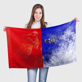 Флаг 3D с принтом На самый вверх в Санкт-Петербурге, 100% полиэстер | плотность ткани — 95 г/м2, размер — 67 х 109 см. Принт наносится с одной стороны | graffiti | speed | граффити | движение | скорость