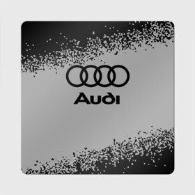 Магнит виниловый Квадрат с принтом AUDI / АУДИ в Санкт-Петербурге, полимерный материал с магнитным слоем | размер 9*9 см, закругленные углы | audi | auto | felb | logo | moto | quattro | sport | symbol | авто | автомобильные | ауди | кватро | кольца | лого | логотип | логотипы | марка | мото | символ | спорт | фгвш | шильдик