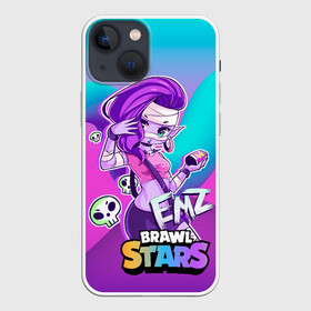 Чехол для iPhone 13 mini с принтом Emz Brawl stars ЭМЗ в Санкт-Петербурге,  |  | brawl | brawl stars | brawlstars | brawl_stars | emz | jessie | амз | бравл | бравлстарс | эма | эмз