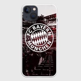 Чехол для iPhone 13 с принтом FC BAYERN MUNCHEN в Санкт-Петербурге,  |  | bayer | bayern | munchen | бавария | баер | баерн | байер | байерн | клуб | мюллер | мюнхен | нойер | фк байер | футбольный